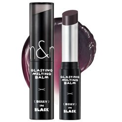   ROMAND Glasting Melting Lip Balm #17 Berry in Black (X INAPSQUARE Collection)