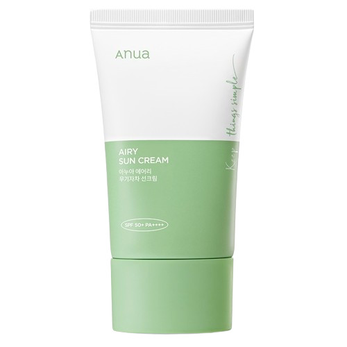 ANUA Airy Fényvédő Krém 50ml (SPF50+ PA++++)