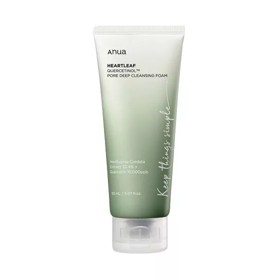 Anua Heartleaf Quercetinol Pore Deep Arctisztító Hab 150ml Anua Heartleaf Quercetinol Pore Deep Arctisztító Hab 150ml