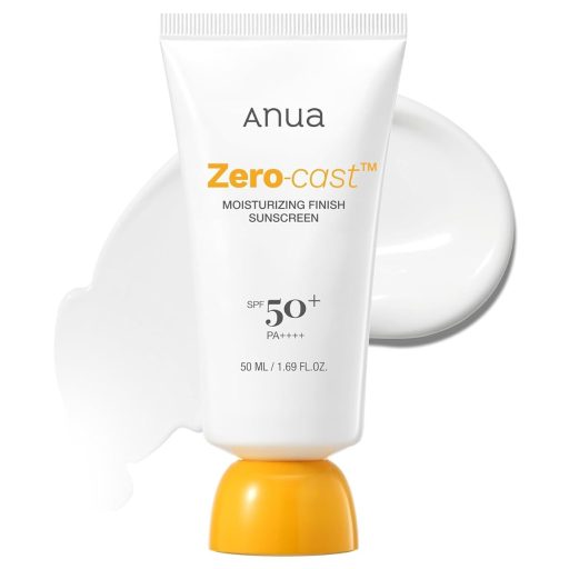 Anua Zero-Cast Moisturizing Finish Fényvédő Krém 50ml (SPF50+ PA++++)