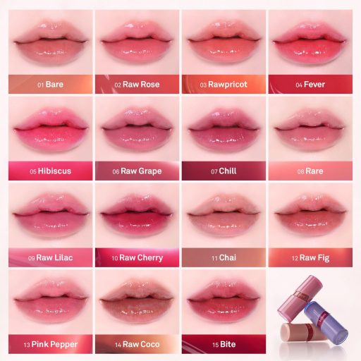 HINCE Raw Glow Gel Ajak Tint #R007 Chill 4ml