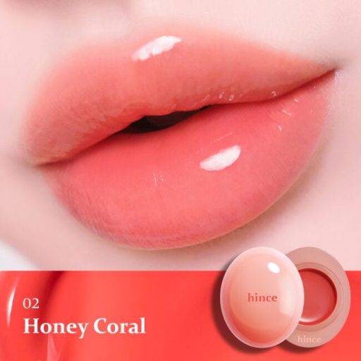 HINCE Raw Glow Dewy Ball Szájfény #02 Honey Coral 3.5g