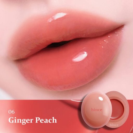 HINCE Raw Glow Dewy Ball Szájfény #06 Ginger Peach 3.5g
