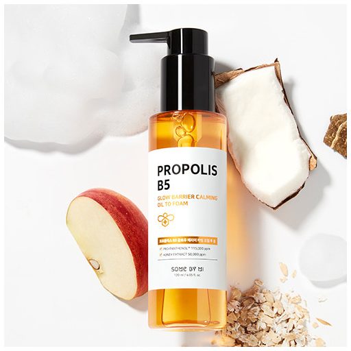 SOME BY MI Propolis B5 Glow Barrier Calming Arctisztító Olaj 120ml