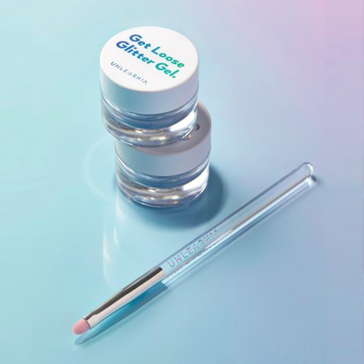 UNLEASHIA Play More Glitter Gél Ecset