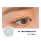 UNLEASHIA Get Loose Glitter Szemhéj Gél No 3 Gold Obsessor