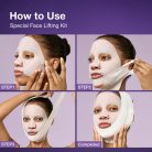 NUMBUZIN No.9 NAD+ Bio Lifting-sil Full Face Mask 1pc (20ml+28ml)
