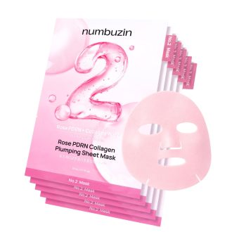 NUMBUZIN No.2 Rose PDRN Collagen Plumping Arcmaszk 33mlx5db