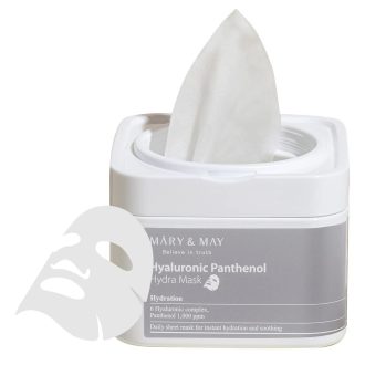 MARY & MAY Hyaluronic Panthenol Hydra Arcmaszk 400g (30db)