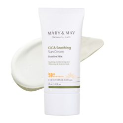   MARY & MAY Cica Soothing Fényvédő Krém 50ml (SPF50+ PA++++)