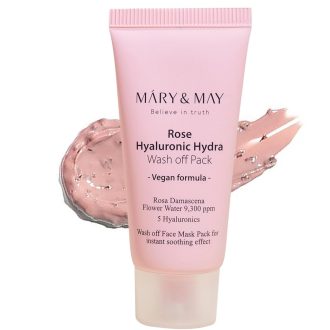 MARY & MAY Rose Hyaluronic Hydra Arcmaszk mini 30g