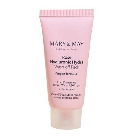 MARY & MAY Rose Hyaluronic Hydra Arcmaszk mini 30g