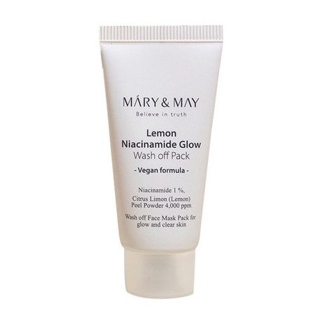 MARY & MAY Lemon Niacinamide Glow Arcmaszk mini 30g