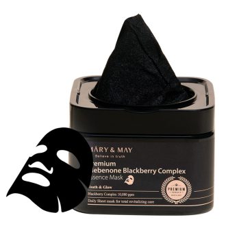   MARY & MAY Premium Idebenone Blackberry Complex Essence Arcmaszk 250g (20db)
