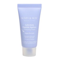   MARY & MAY Calendula Peptide Ageless Éjszakai Arcmaszk mini 30g