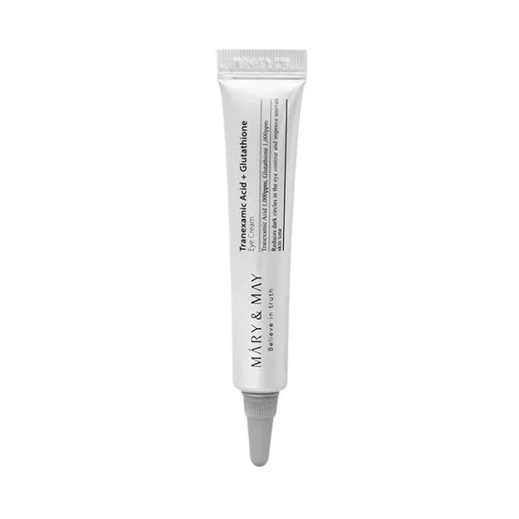 Mary & May Tranexamic Acid + Glutathion Szemkörnyék Krém mini 12g Mary & May Tranexamic Acid + Glutathion Szemkörnyék Krém mini 12g