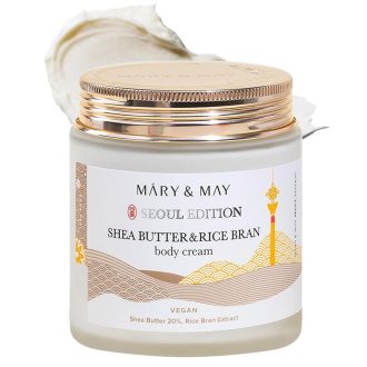 MARY & MAY Shea Butter & Rice Bran Testápoló Krém 250ml
