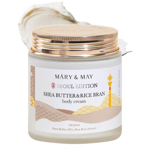 MARY & MAY Shea Butter & Rice Bran Testápoló Krém 250ml