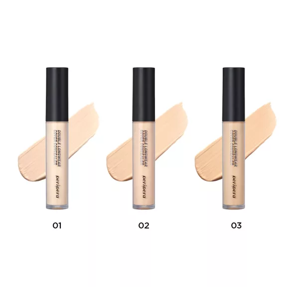 Peripera Double Longwear Cover Korrektor 02W Natural Beige