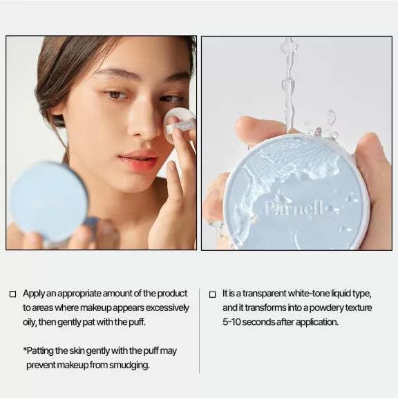 Parnell Glacial Biome Water No-Sebum Mattító Cushion 10g Parnell Glacial Biome Water No-Sebum Mattító Cushion 10g