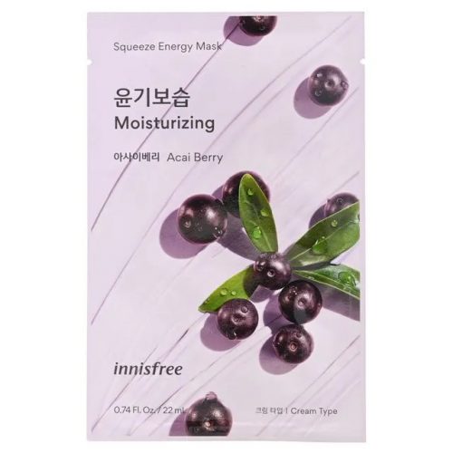 INNISFREE Squeeze Energy Arcmaszk - Acai Berry 22ml