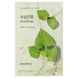   INNISFREE Squeeze Energy Arcmaszk - Heartleaf 22ml (nyugtató)