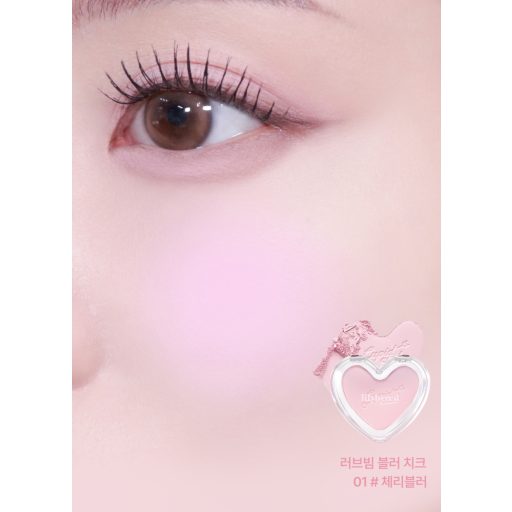 LILYBYRED Luv Beam Blur Cheek Arcpirosító #01 Blurry Cherry (Cupid Club Edition)