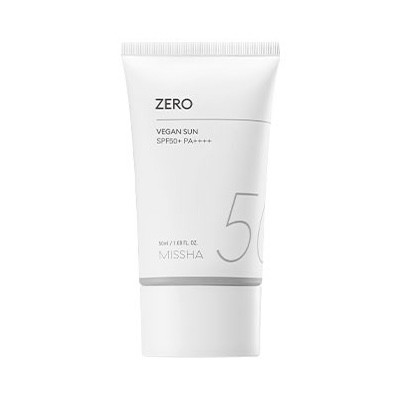 MISSHA All-Around Safe Block Vegán Fényvédő Krém - Zero 50ml (SPF50+ PA++++)