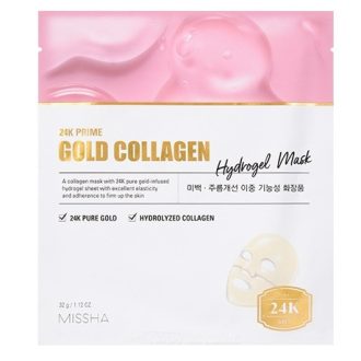 MISSHA 24K Prime Gold Collagen Hydrogel Arcmaszk 32g