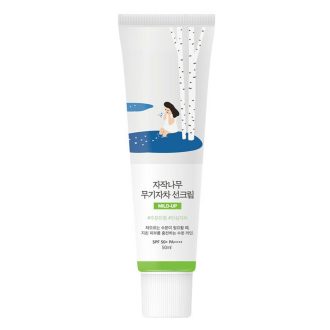   ROUND LAB Birch Juice Moisturizing Mild-Up Fényvédő Krém 50ml (SPF50+ PA++++)