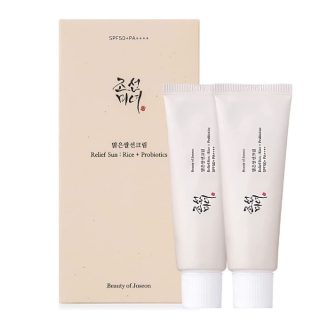   BEAUTY OF JOSEON Relief Sun (Rice + Probiotic) Fényvédő Krém 50mlx2db (SPF50+ PA++++)
