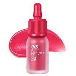   PERIPERA Ink Airy Velvet Ajak Tint 20 Beautiful Coral Pink (2021 FW Collection)