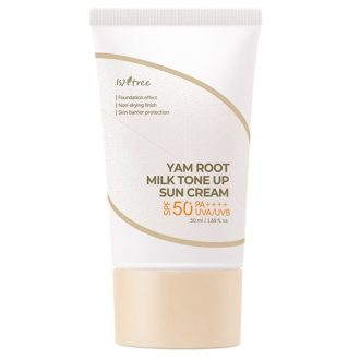   ISNTREE Yam Root Milk Tone Up Fényvédő Krém 50ml (SPF50+ PA+++)