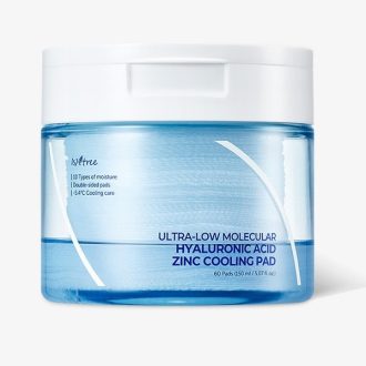   ISNTREE Ultra-low Molecular Hyaluronic Acid Zinc Cooling Korongok (60db) 150ml