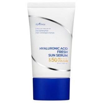   ISNTREE Hyaluronic Acid Fresh Sun Fényvédő Szérum 50ml (SPF50+ PA++++)