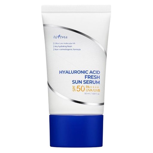 ISNTREE Hyaluronic Acid Fresh Sun Fényvédő Szérum 50ml (SPF50+ PA++++)