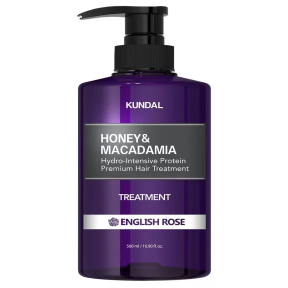 Kundal Honey & Macadamia Protein Hajbalzsam - English Rose illat 500ml Kundal Honey & Macadamia Protein Hajbalzsam - English Rose illat 500ml