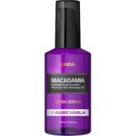   KUNDAL Macadamia Intensive Silky Care Premium Essential Hajolaj - Amber Vanilla 100ml