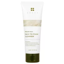 Brmud Relief Agyag Arcmaszkból Arctisztító Hab mini 30ml