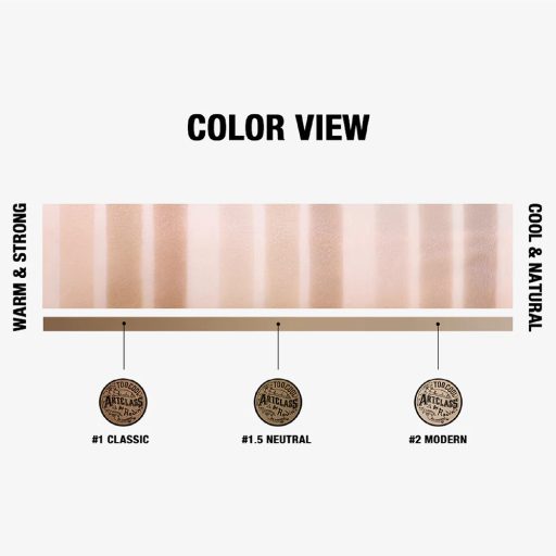 TOO COOL FOR SCHOOL Artclass By Rodin Shading Master Kontúr Paletta #1.5 Neutral 9.5g + Ecset