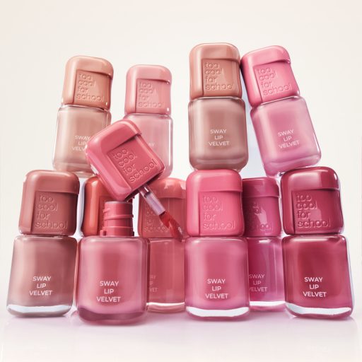 TOO COOL FOR SCHOOL Sway Lip Velvet Ajak Tint #01 Nude Whip 3.3g