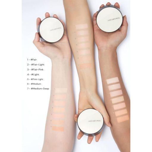 JUNG SAEM MOOL Essential Skin Nuder Long Wear - Cushion Alapozó #19 Light 14gx2 (SPF50+ PA+++)