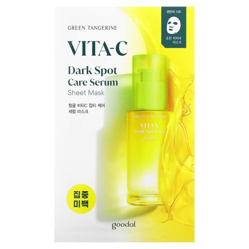 GOODAL Green Tangerine Vita C Dark Spot Care Serum Face Mask 28g