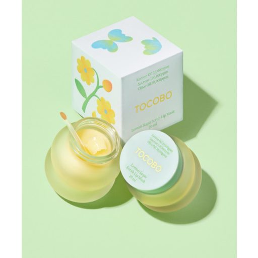 TOCOBO Lemon Sugar Scrub Éjszakai Ajakmaszk 20ml