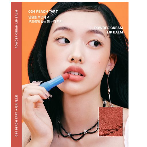 TOCOBO Powder Cream Ajakbalzsam 034 Peach Tart