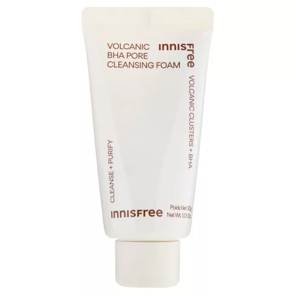 Innisfree Volcanic BHA Pore Arctisztító Hab mini 30g Innisfree Volcanic BHA Pore Arctisztító Hab mini 30g