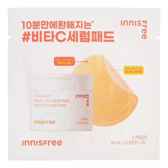 Innisfree Vitamin C Green Tea Enzyme Brightening Korong 2db Innisfree Vitamin C Green Tea Enzyme Brightening Korong 2db