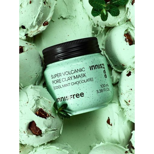 INNISFREE Super Volcanic Pore Agyag Maszk Cool Mint Chocolate 100ml