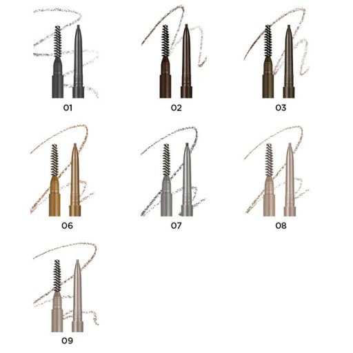 PERIPERA Speedy Skinny Brow Szemöldökceruza #09 Taupe Brown