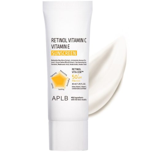 APLB Retinol Vitamin C Vitamin E Fényvédő Krém 40ml (SPF50+ PA++++)